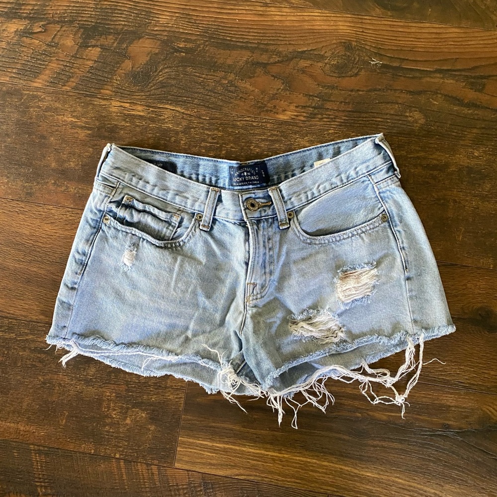 Lucky Brand cutoff Jean shorts